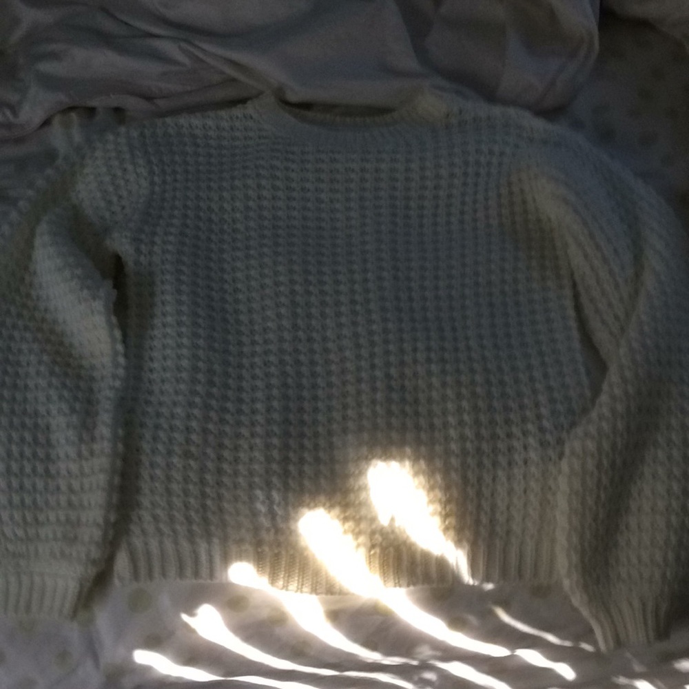 Cream colored sweater